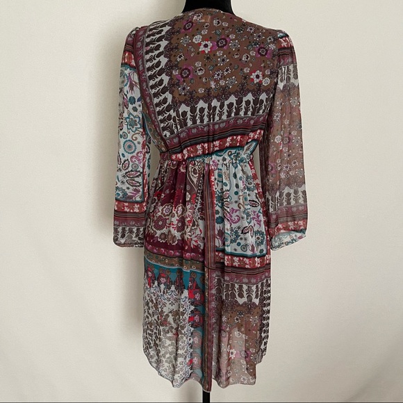 PIKO 1988 Boho Chic Chiffon Dress - Picture 5 of 5